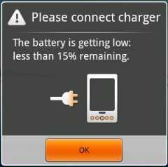 Android Low Battery
