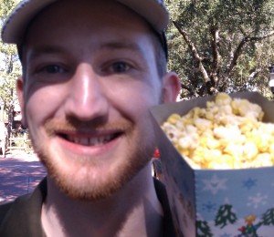 Vegan Popcorn in Disney